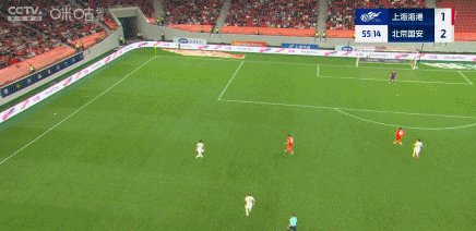 实时比分查询-【中超】刘若钒头球林良铭制胜 海港1比2国安